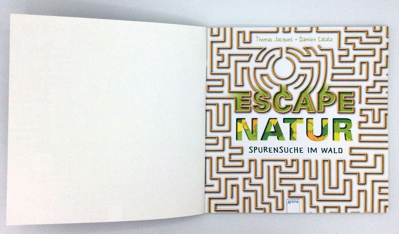 Bild: 9783401716763 | Escape Natur. Spurensuche im Wald | Thomas Jacquet | Taschenbuch
