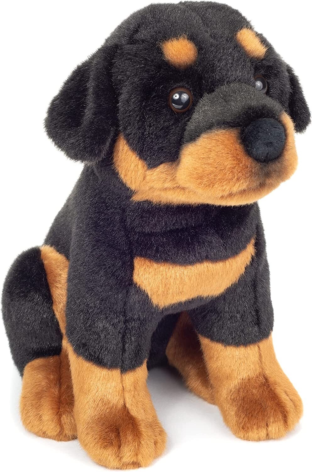 Cover: 4004510919759 | Teddy Hermann 91975 - Rottweiler sitzend, Hund-Plüschtier, 30 cm