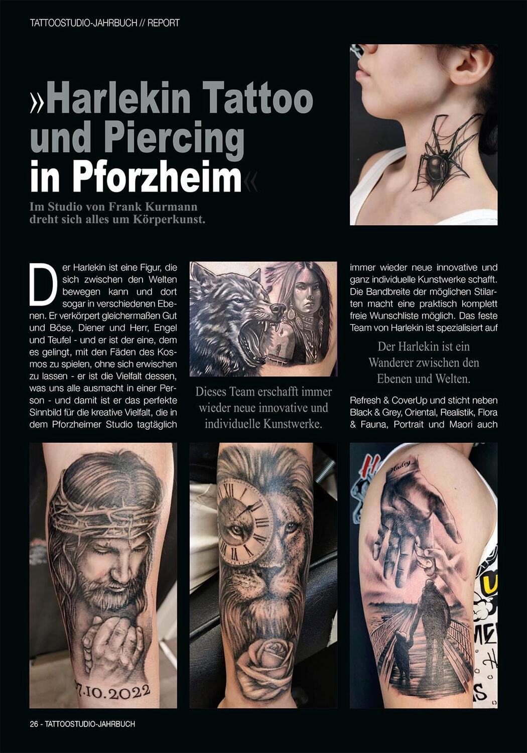 Bild: 9783946386780 | Tattoo Studio - Jahrbuch 2024 | Deutschlands Grosser Studio-Guide