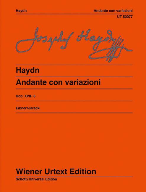 Cover: 9783850550765 | Andante con Variazioni f-Moll | Gerschon Jarecki (u. a.) | Broschüre