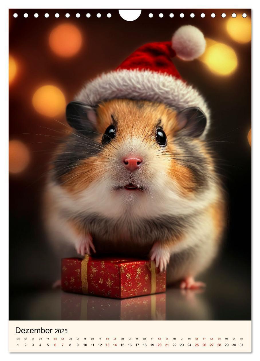 Bild: 9783435886074 | Was für ein Hamster (Wandkalender 2025 DIN A4 hoch), CALVENDO...