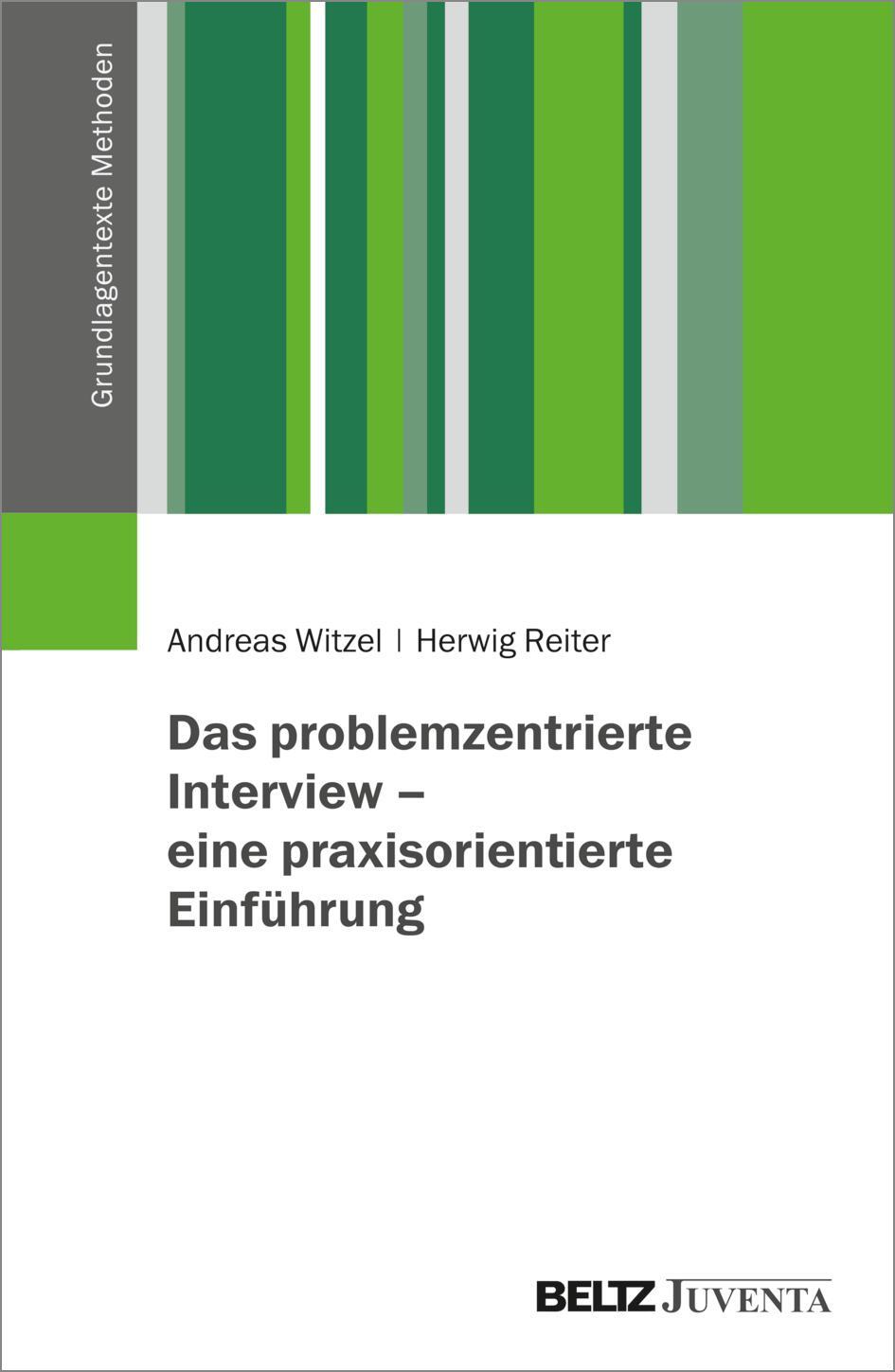 Cover: 9783779962786 | Das problemzentrierte Interview - eine praxisorientierte Einführung