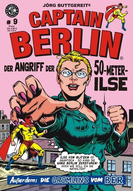 Cover: 9783869590721 | Jörg Buttgereits Captain Berlin. Bd.9 | Der Angriff der 50-Meter-Ilse
