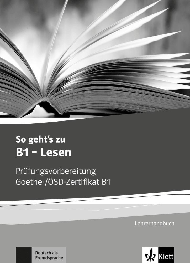 Cover: 9783126750271 | So geht's zu B1 - Lesen. Lehrerhandbuch | Taschenbuch | Deutsch | 2018