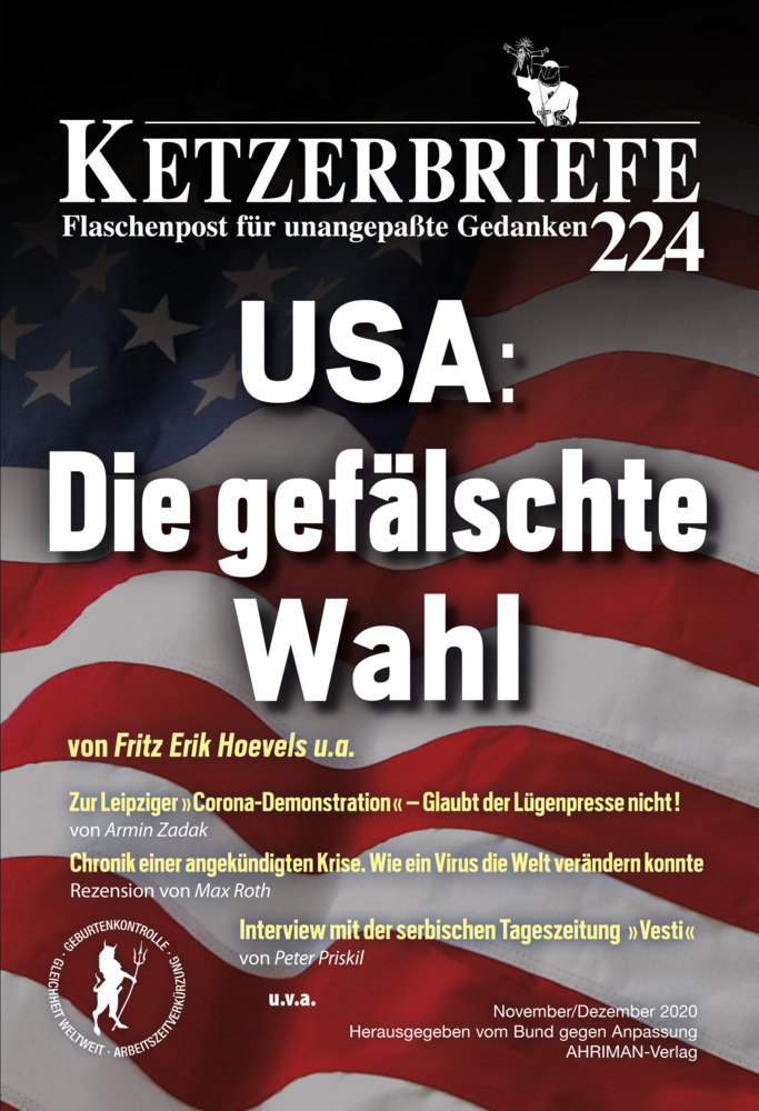 Cover: 9783894842888 | USA: Die gefälschte Wahl | Fritz Erik Hoevels (u. a.) | Taschenbuch