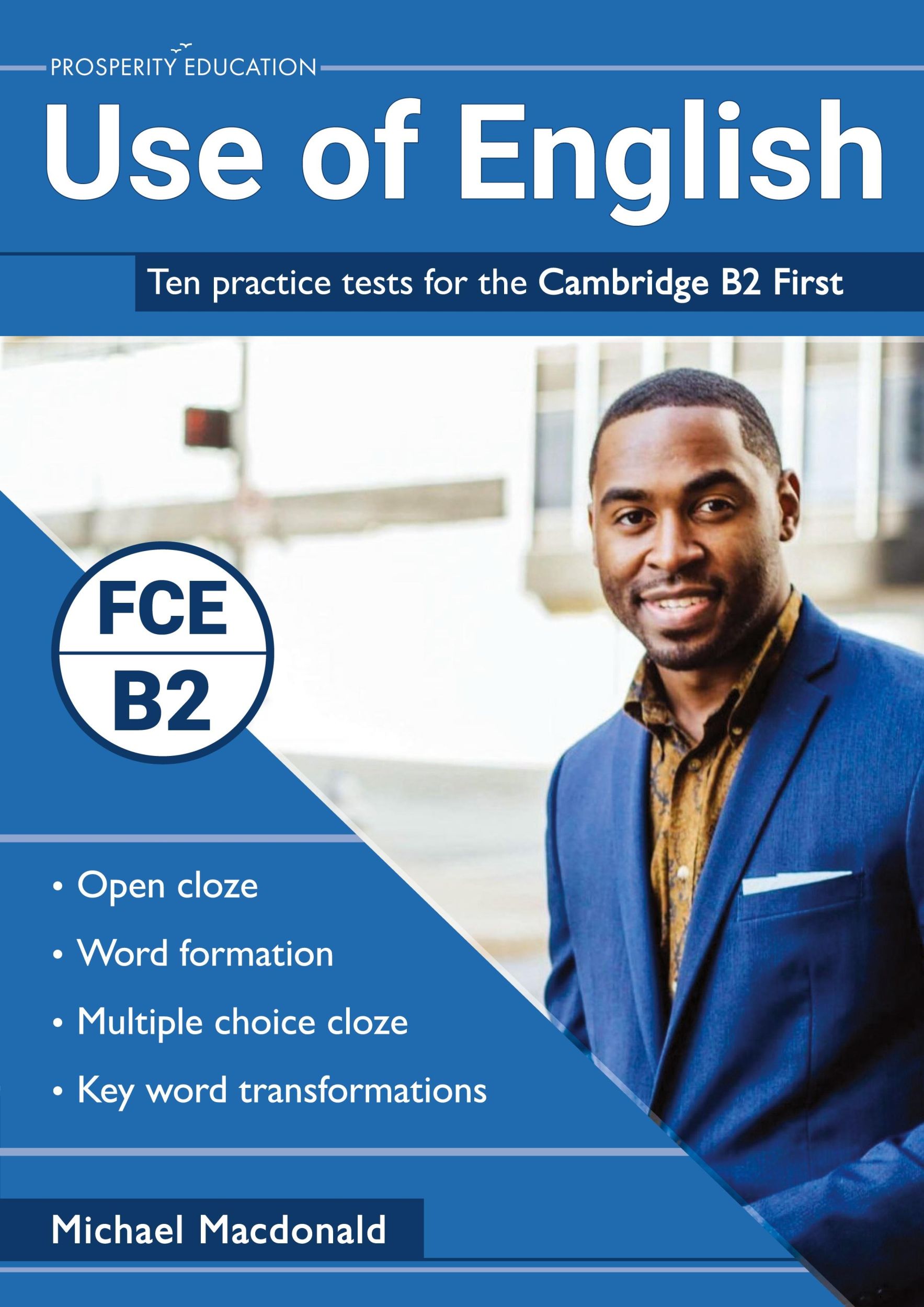 Cover: 9781913825034 | Use of English | Ten practice tests for the Cambridge B2 First | Buch