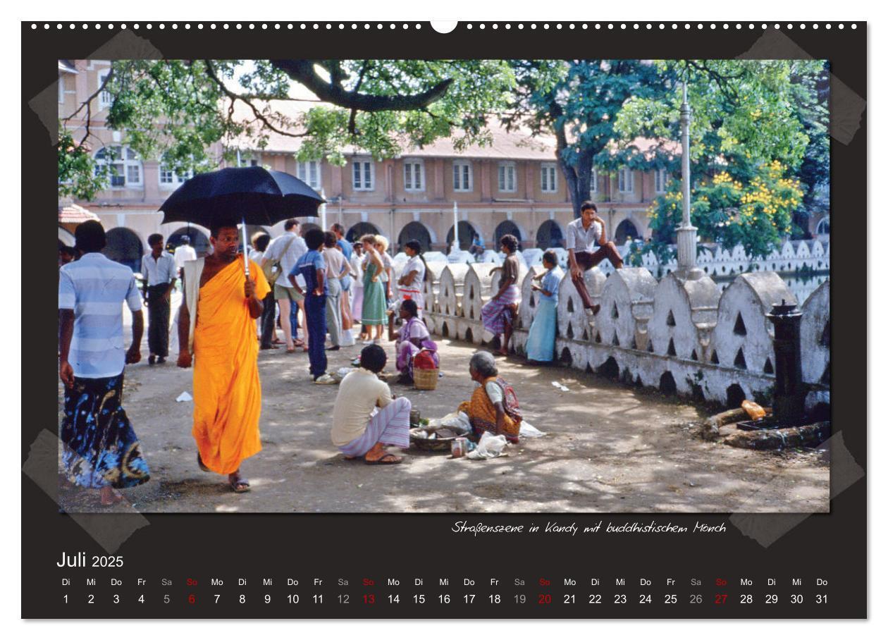 Bild: 9783435102860 | Sri Lanka anno 1986 (Wandkalender 2025 DIN A2 quer), CALVENDO...