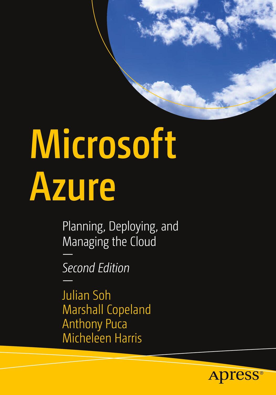 Cover: 9781484259573 | Microsoft Azure | Planning, Deploying, and Managing the Cloud | Buch