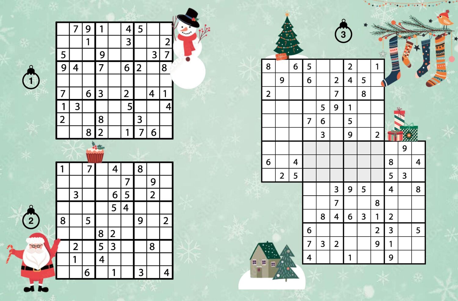 Bild: 9783625194521 | Sudoku Adventskalender | Taschenbuch | 108 S. | Deutsch