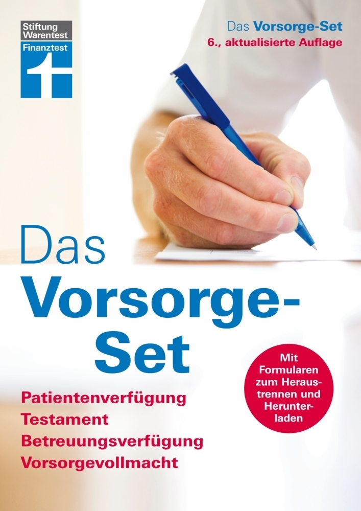 Cover: 9783747105207 | Das Vorsorge-Set | Stiftung Warentest | Taschenbuch | Deutsch | 2022
