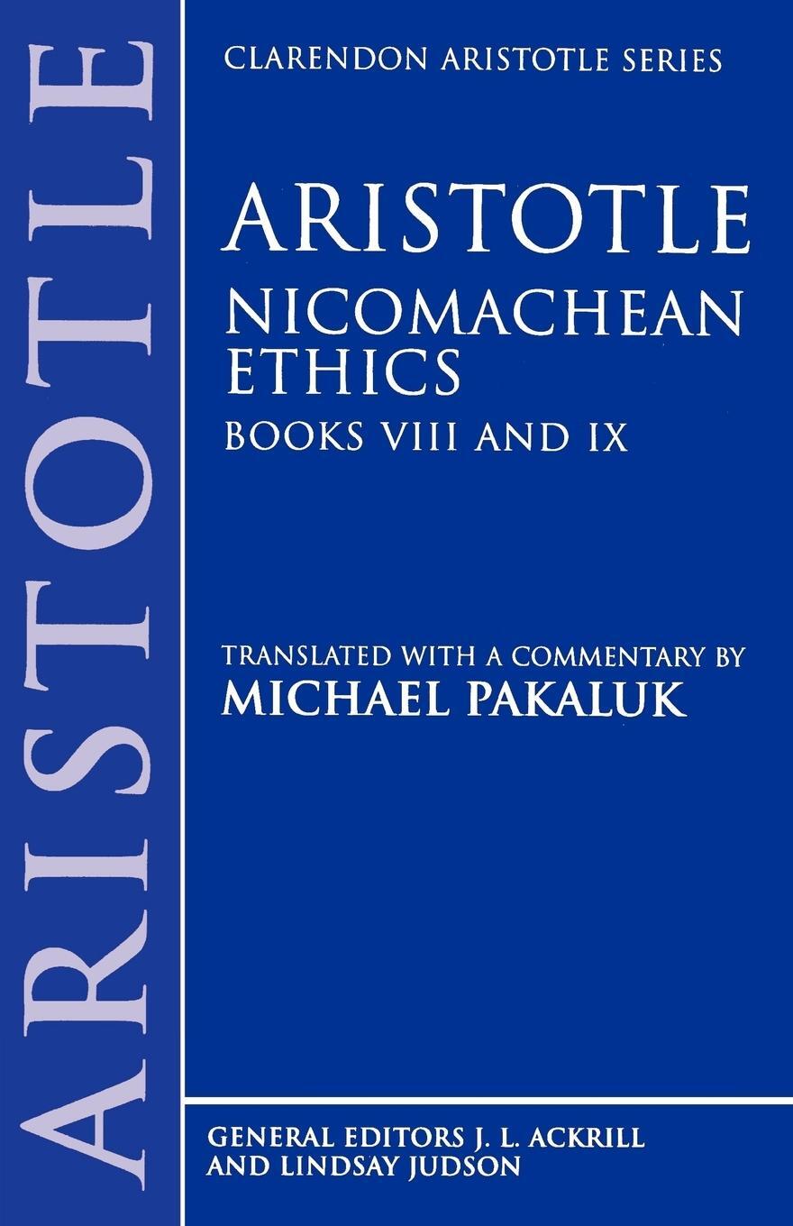 Cover: 9780198751045 | Nicomachean Ethics | Books VIII and IX | Aristotle | Taschenbuch