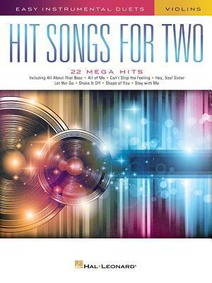 Cover: 9781540012814 | Hit Songs for Two Violins: Easy Instrumental Duets | Hal Leonard Corp