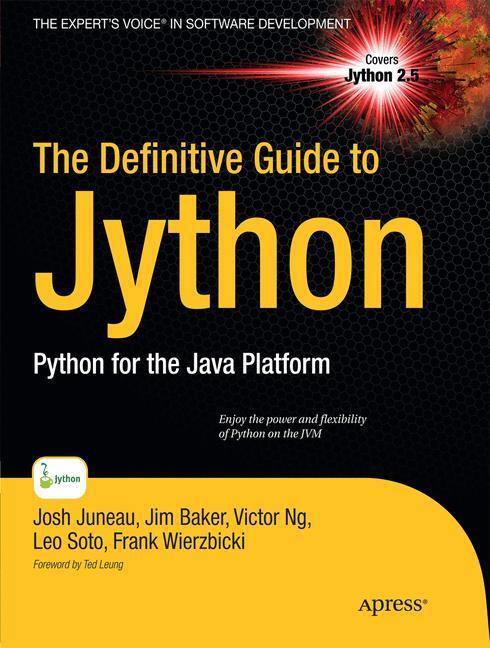 Cover: 9781430225270 | The Definitive Guide to Jython | Python for the Java Platform | Buch