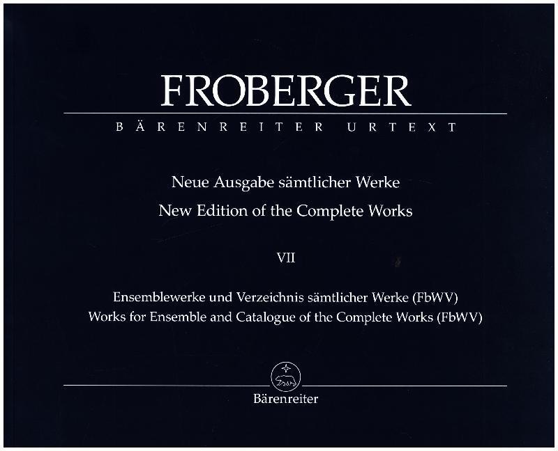 Cover: 9790006559992 | Ensemblewerke und Verzeichnis sämtlicher Werke (FbWV), Partitur | 2015