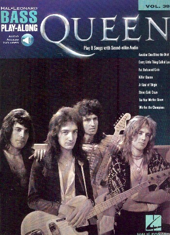 Cover: 9781458404954 | Queen | Bass Play-Along Volume 39 | Bass Play-Along | 2018