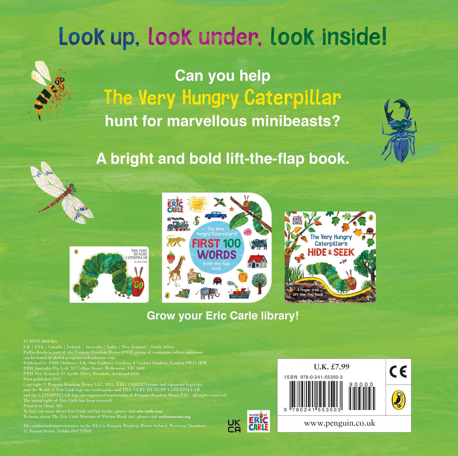 Rückseite: 9780241553503 | The Very Hungry Caterpillar's Bug Hunt | Eric Carle | Buch | Englisch