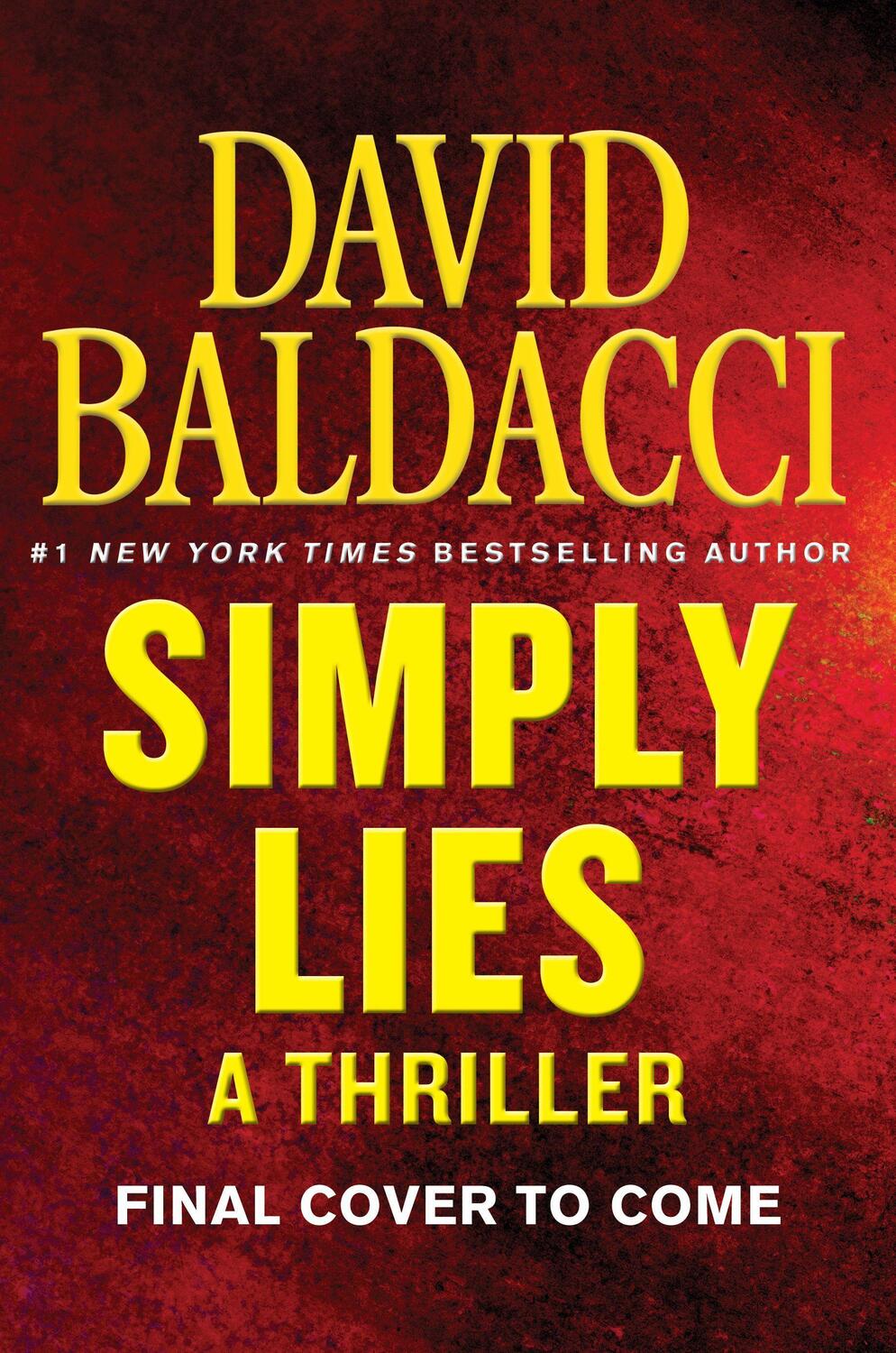 Cover: 9781538742648 | Simply Lies | A Psychological Thriller | David Baldacci | Taschenbuch