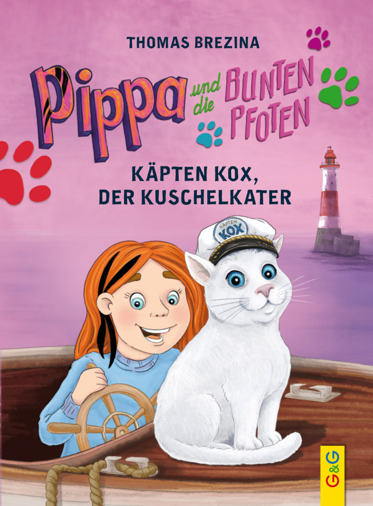 Cover: 9783707421217 | Pippa und die Bunten Pfoten - Käpten Kox, der Kuschelkater | Brezina