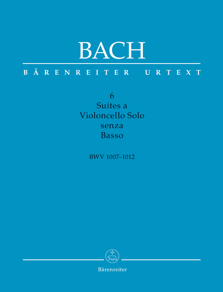 Cover: 9790006566341 | Sechs Suiten für Violoncello solo BWV 1007-1012, Noten, Textbd. und...