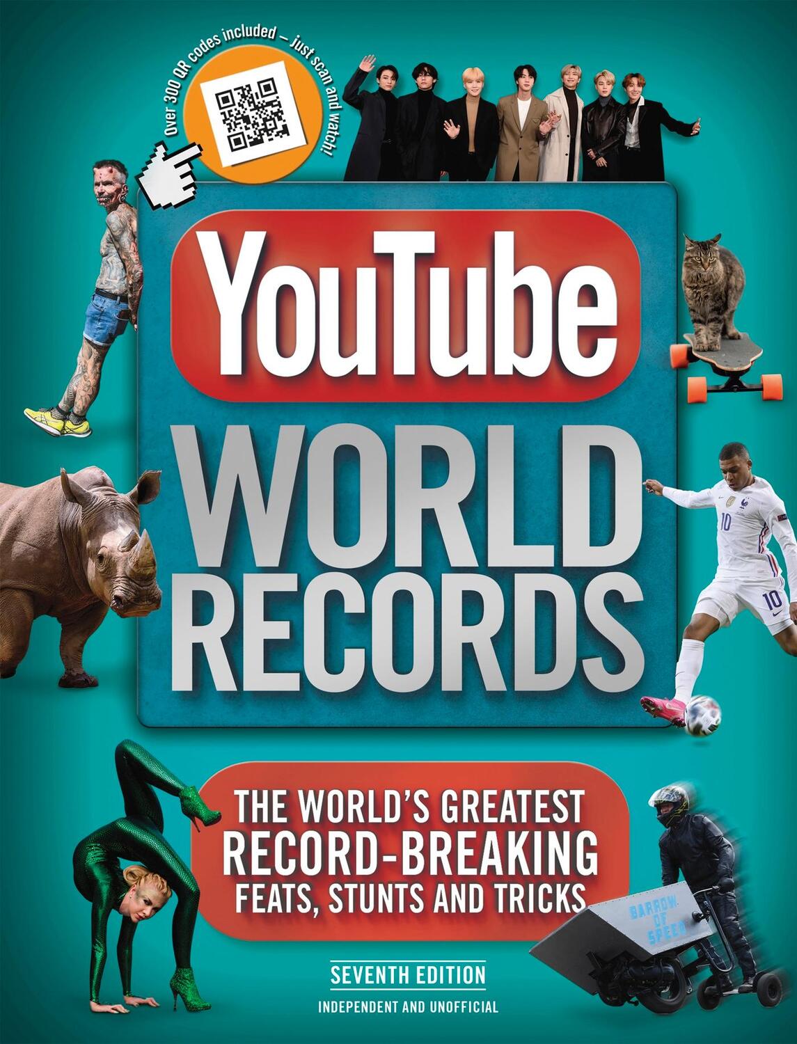 Cover: 9781787397385 | YouTube World Records 2021 | Adrian Besley | Buch | Englisch | 2021