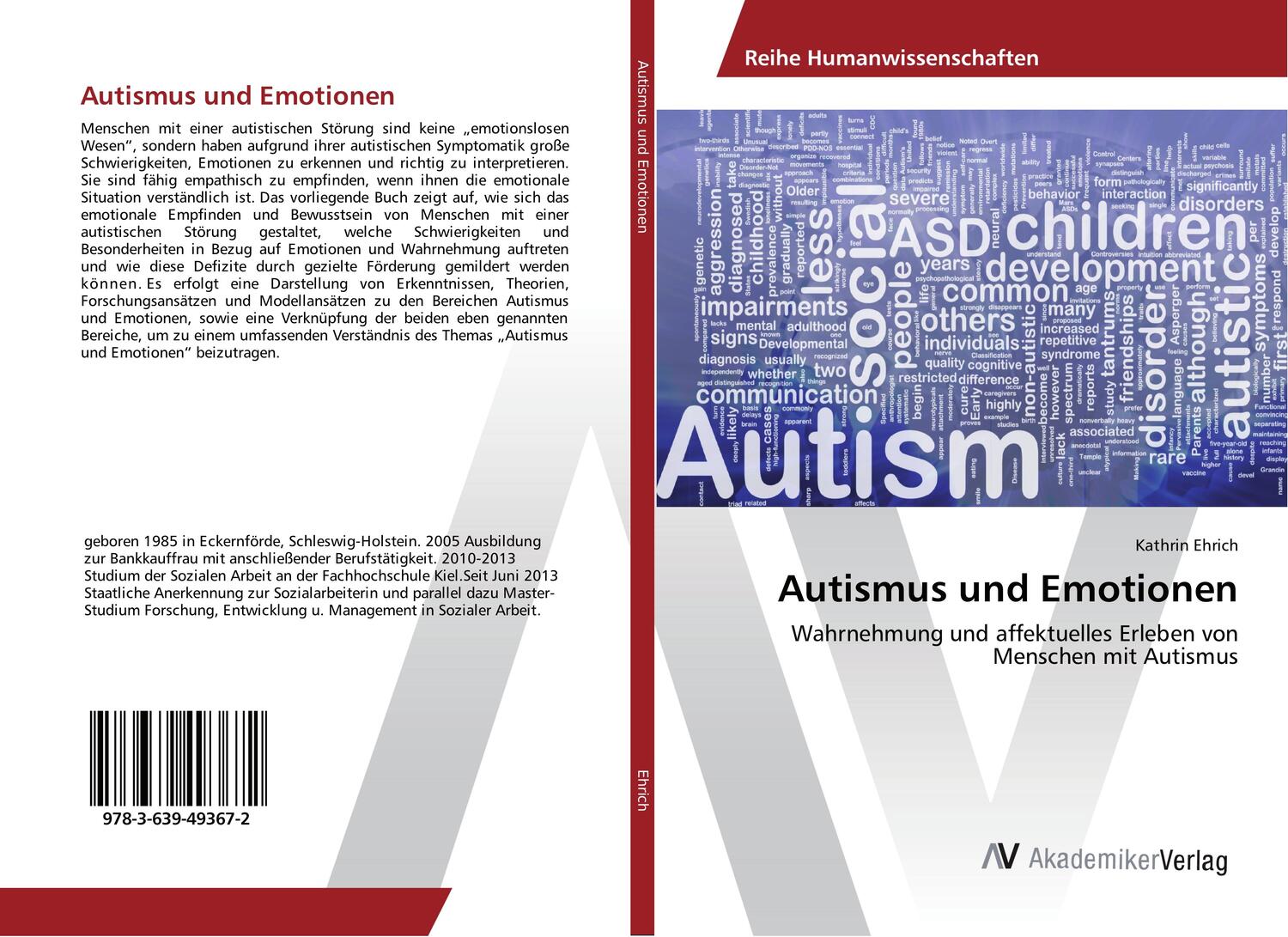 Cover: 9783639493672 | Autismus und Emotionen | Kathrin Ehrich | Taschenbuch | Paperback