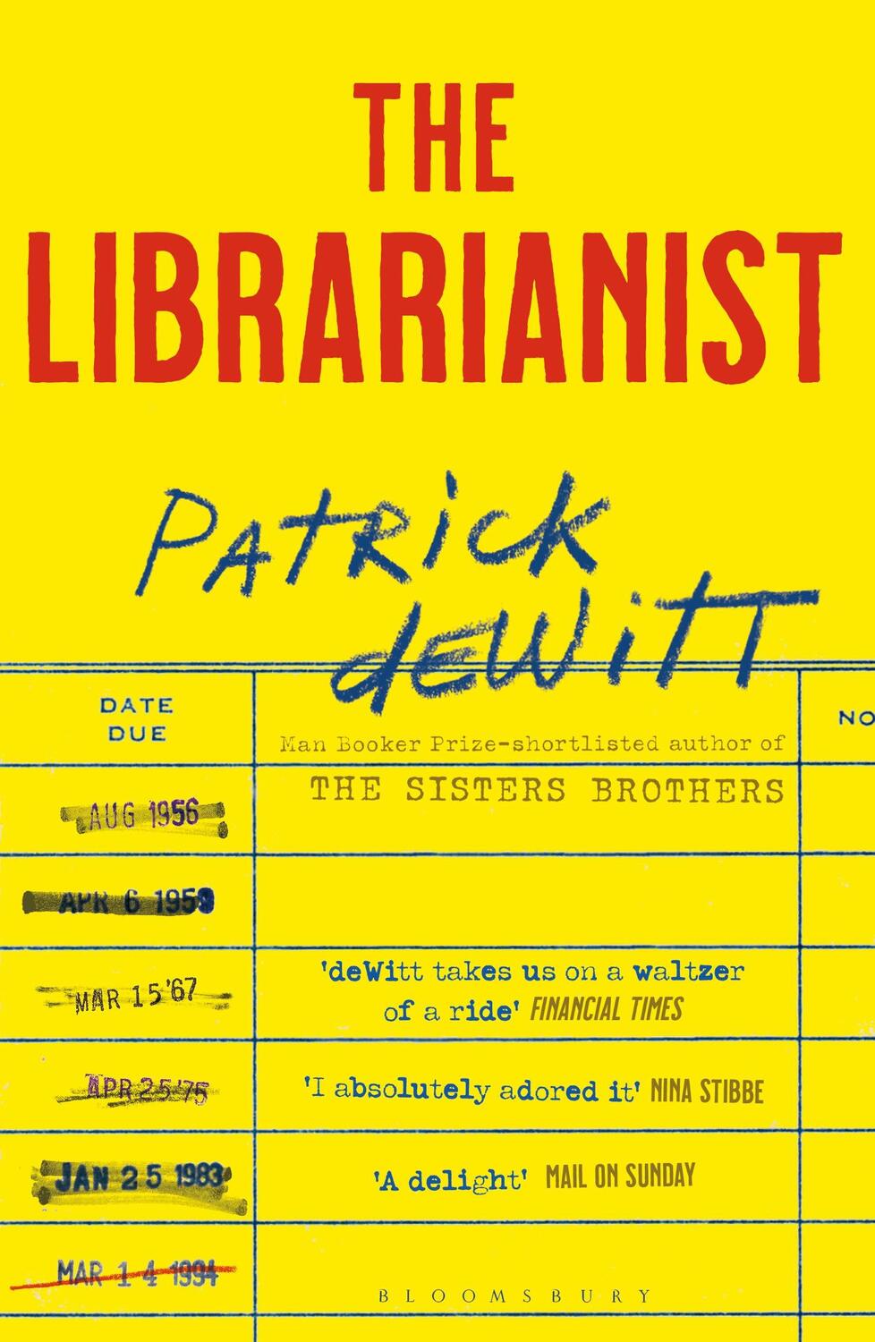 Cover: 9781526646927 | The Librarianist | Patrick DeWitt | Taschenbuch | 352 S. | Englisch