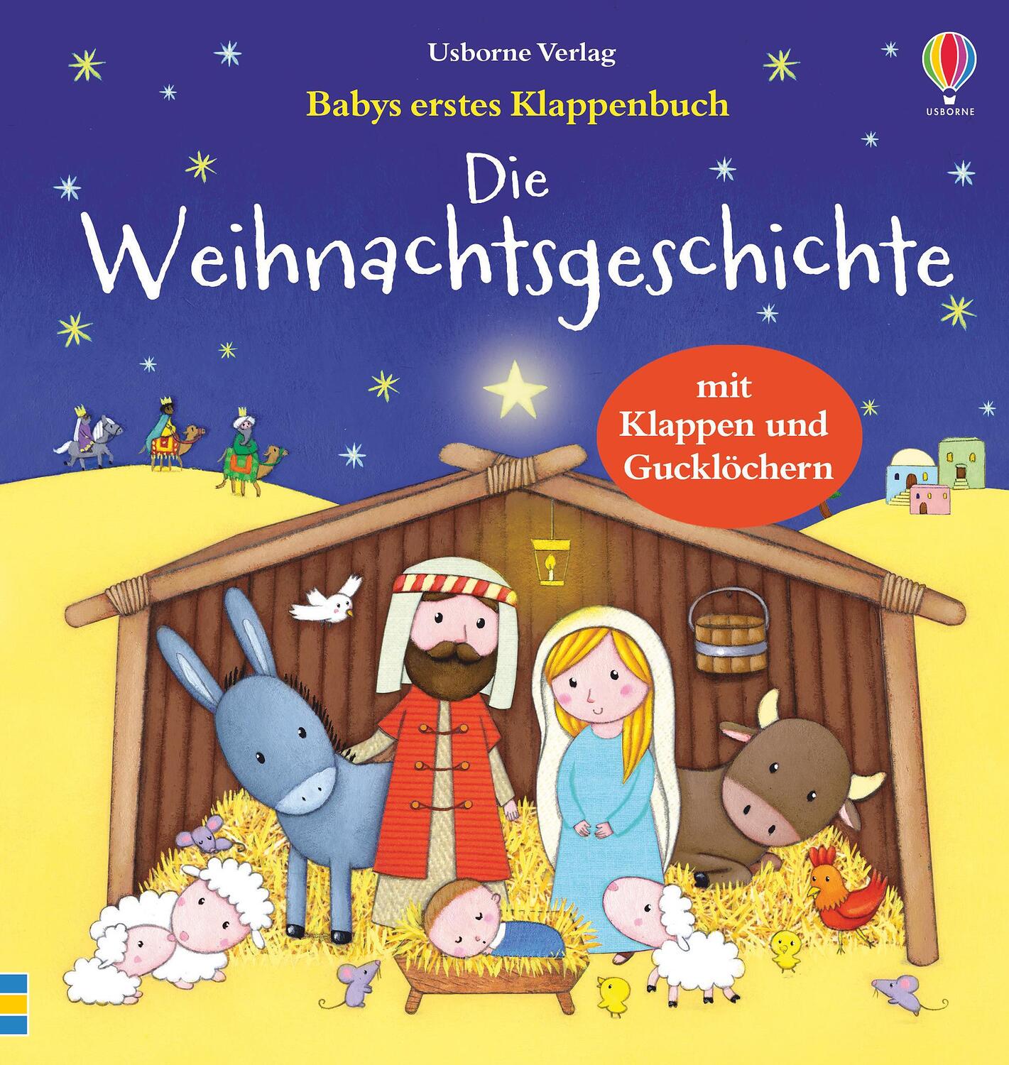 Cover: 9781789411041 | Babys erstes Klappenbuch: Die Weihnachtsgeschichte | ab 1 Jahr | Buch