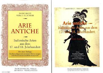 Cover: 9783795909178 | Arie Antiche, Gesang und Klavier, m. Beilage "Studienvorlalgen" | Buch