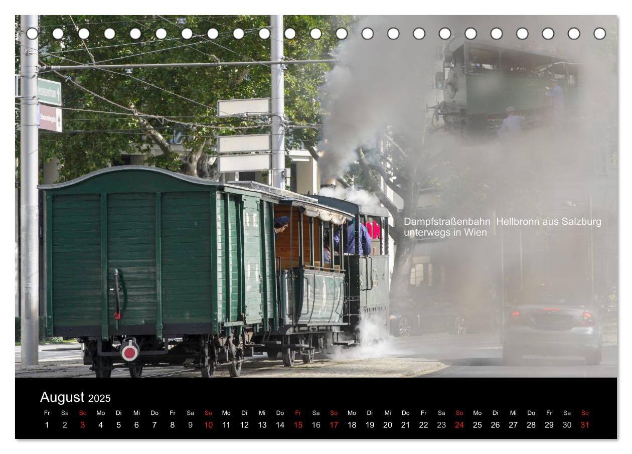 Bild: 9783435497669 | Historische Straßenbahnen in Wien (Tischkalender 2025 DIN A5 quer),...