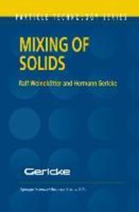 Cover: 9789048154241 | Mixing of Solids | H. Gericke (u. a.) | Taschenbuch | Paperback | xvi