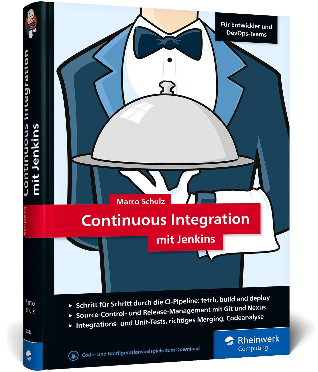 Cover: 9783836278348 | Continuous Integration mit Jenkins | Marco Schulz | Buch | Deutsch