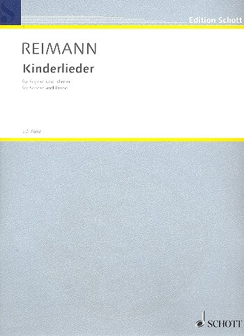 Cover: 9790001079990 | Kinderlieder | nach Gedichten von Werner Reinert | Aribert Reimann