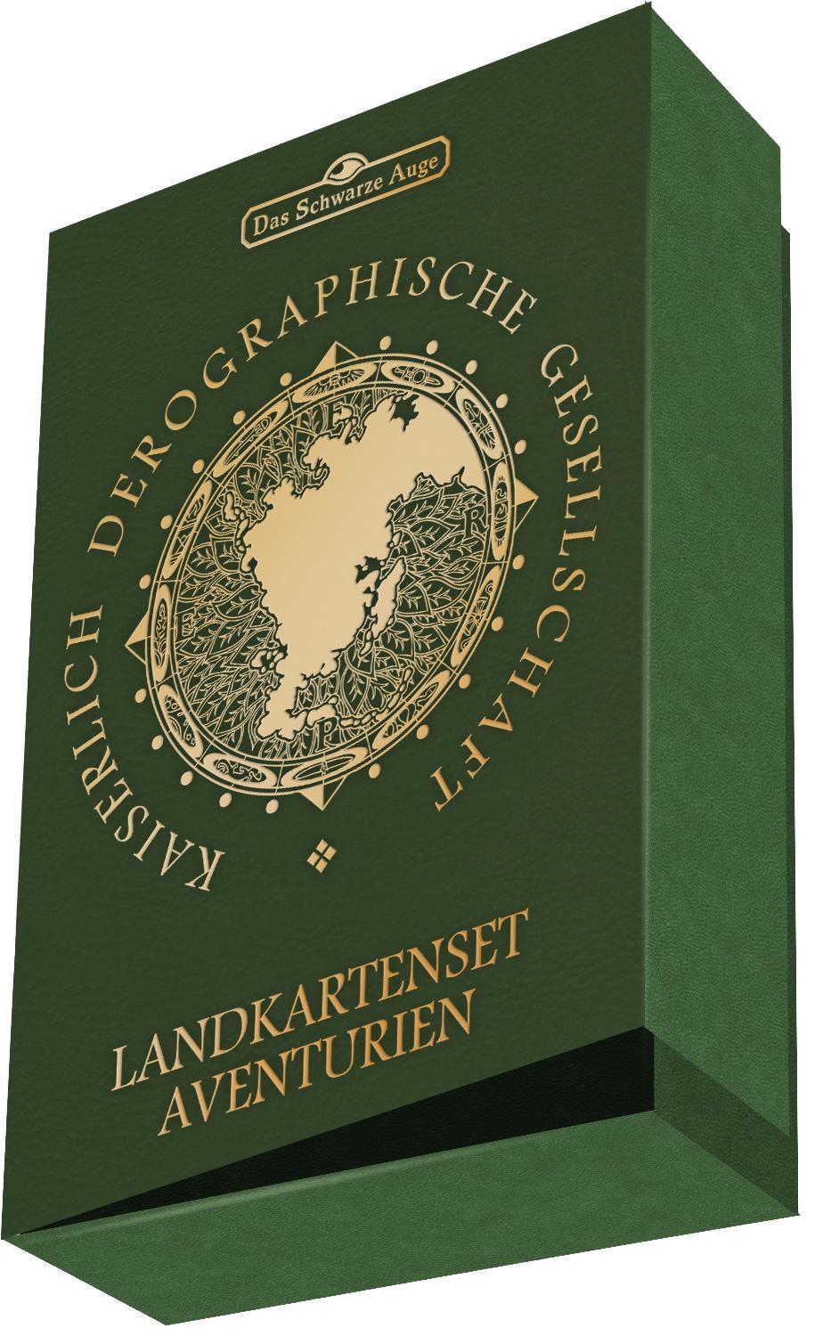Cover: 4260630775136 | DSA5 Landkartenset Aventurien - KDG Edition | Steffen Brand | Stück