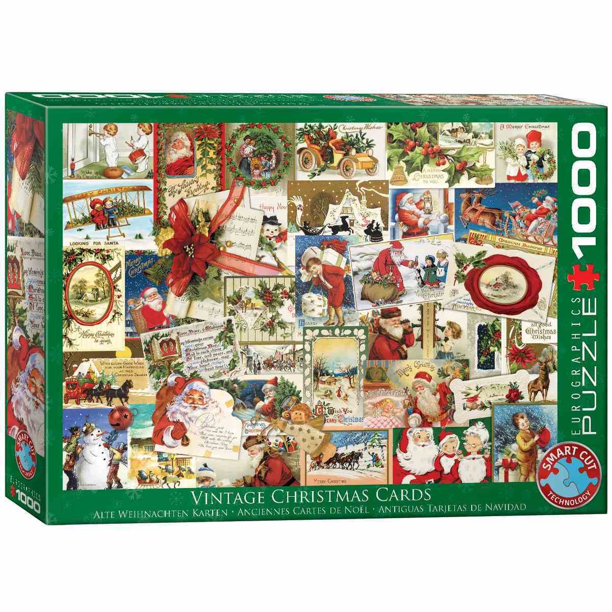 Cover: 628136607841 | Vintage Christmas Cards | Puzzle | Brettspiel | Deutsch | 2018