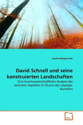 Cover: 9783639347487 | David Schnell und seine konstruierten Landschaften | Sophie Wojtyschak