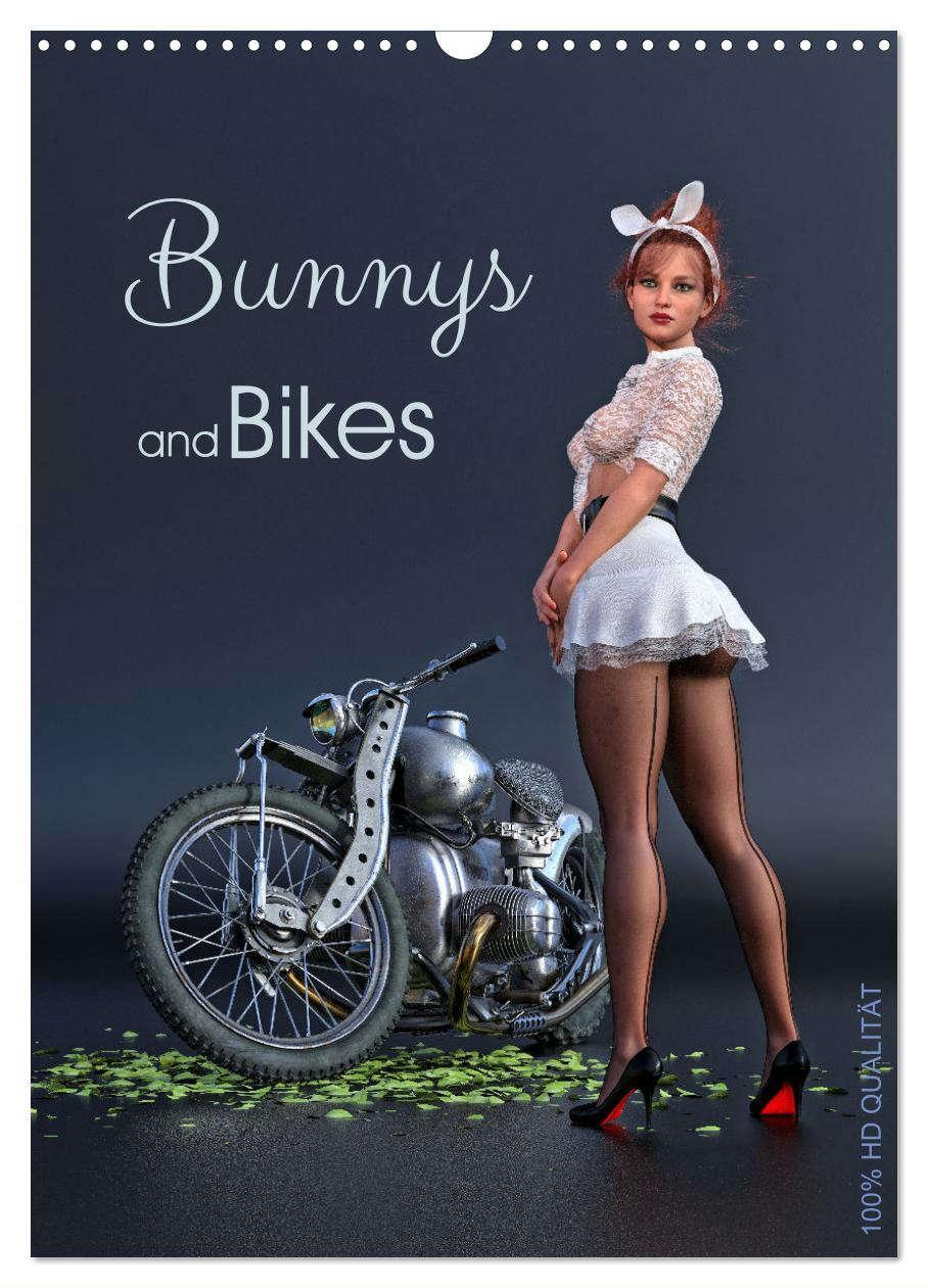Cover: 9783675821095 | Bunnys and Bikes (Wandkalender 2024 DIN A3 hoch), CALVENDO...