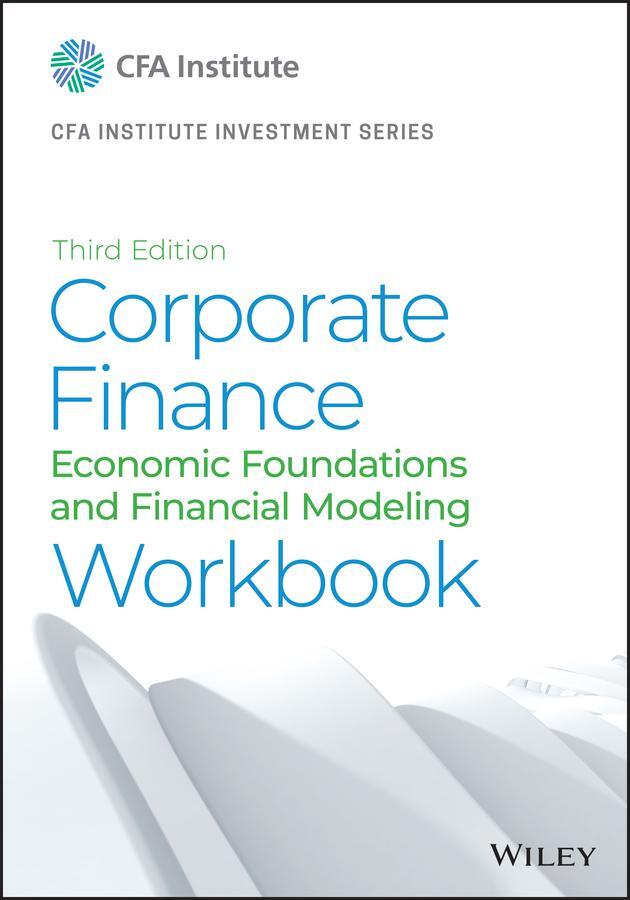 Cover: 9781119743811 | Corporate Finance Workbook | Cfa Institute | Taschenbuch | 176 S.