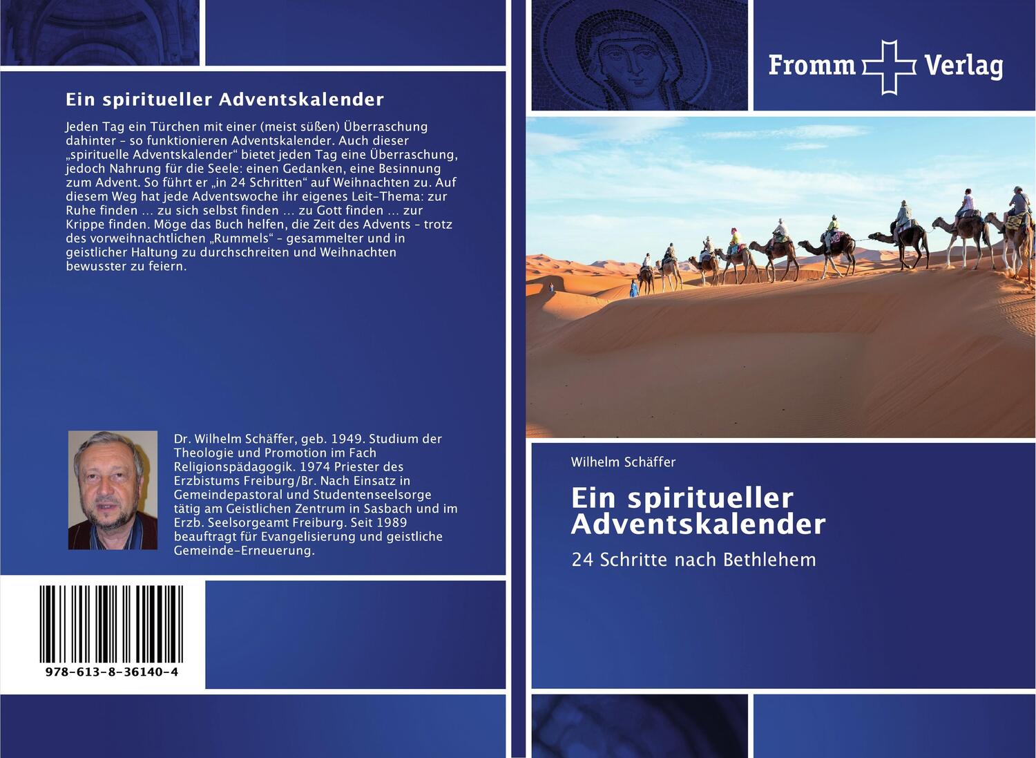 Cover: 9786138361404 | Ein spiritueller Adventskalender | 24 Schritte nach Bethlehem | Buch