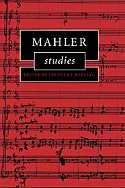 Cover: 9780521033176 | Mahler Studies | Stephen E. Hefling (u. a.) | Taschenbuch | Buch