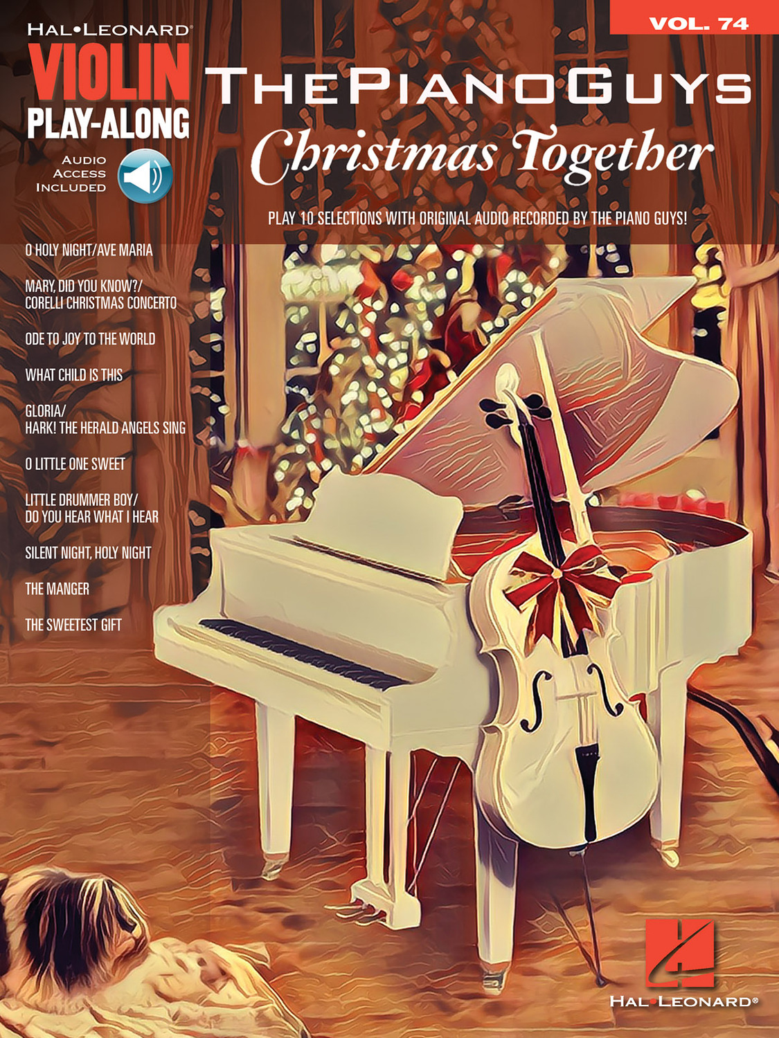 Cover: 888680728373 | The Piano Guys - Christmas Together | Violin Play-Along Volume 74