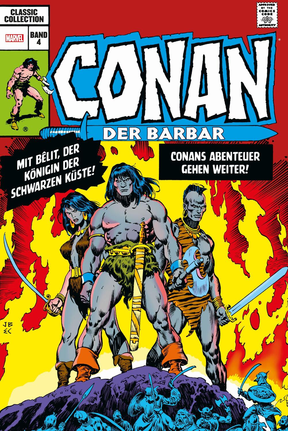 Cover: 9783741618567 | Conan der Barbar: Classic Collection | Bd. 4 | Roy Thomas (u. a.)