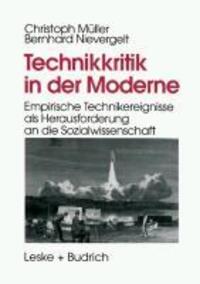 Cover: 9783810015624 | Technikkritik in der Moderne | Bernhard Nievergelt (u. a.) | Buch
