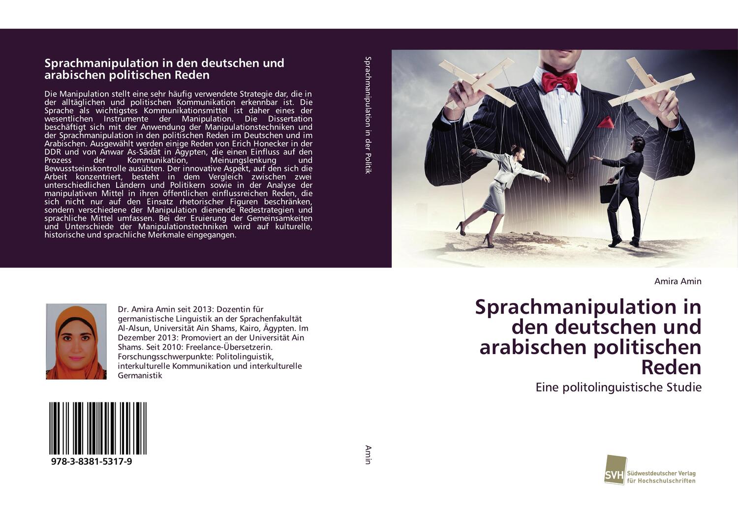 Cover: 9783838153179 | Sprachmanipulation in den deutschen und arabischen politischen Reden