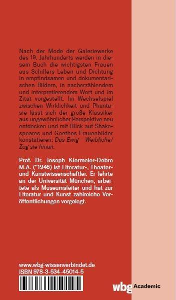 Rückseite: 9783534450145 | Schillers Frauen | 42 Porträts aus Leben und Dichtung | Taschenbuch