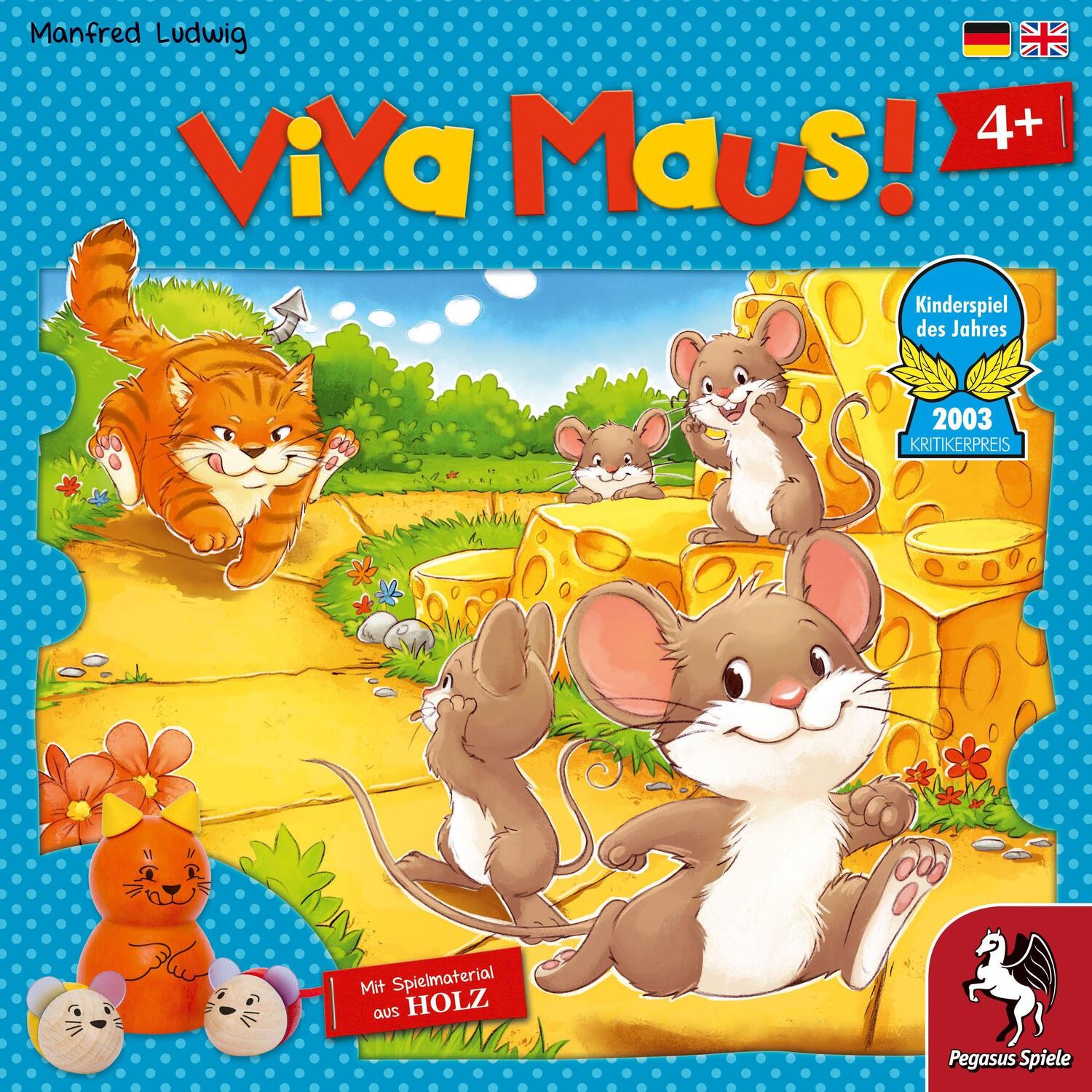 Cover: 4250231724336 | Viva Maus | Spiel | Deutsch | 2015 | Pegasus | EAN 4250231724336