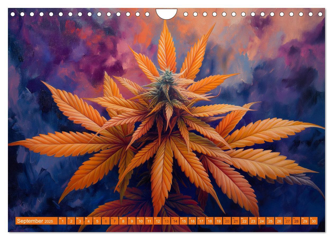 Bild: 9783383764653 | High Moments - Ein Jahr im Zeichen von Cannabis (Wandkalender 2025...