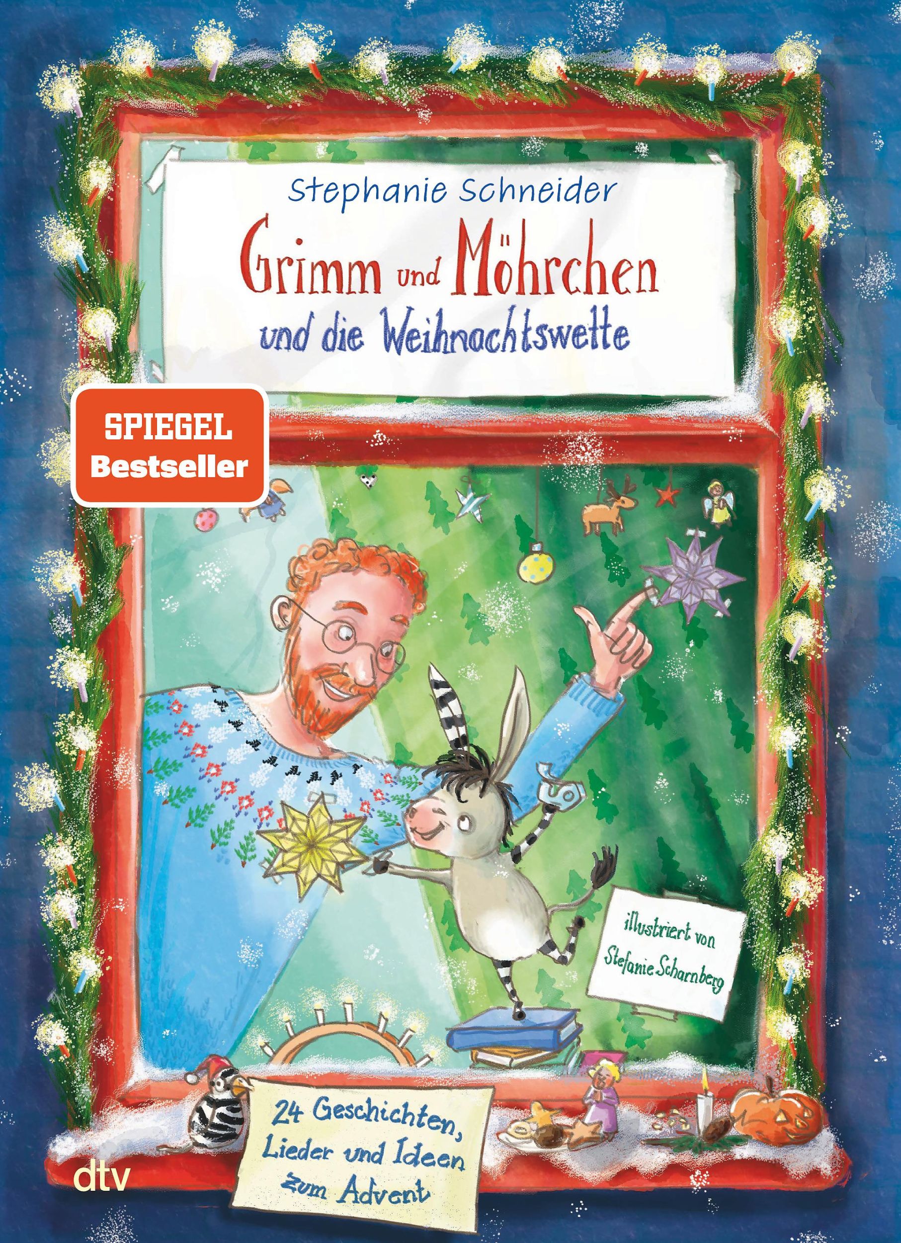 Cover: 9783423764933 | Grimm und Möhrchen und die Weihnachtswette - 24 Geschichten, Lieder...