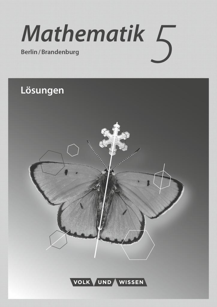 Cover: 9783060085064 | Mathematik 5. Schuljahr. Lösungen zum Schülerbuch. Grundschule...