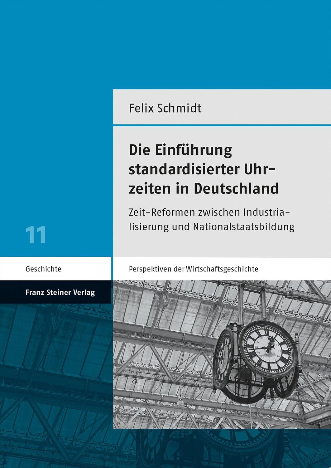 Cover: 9783515134903 | Die Einführung standardisierter Uhrzeiten in Deutschland | Schmidt