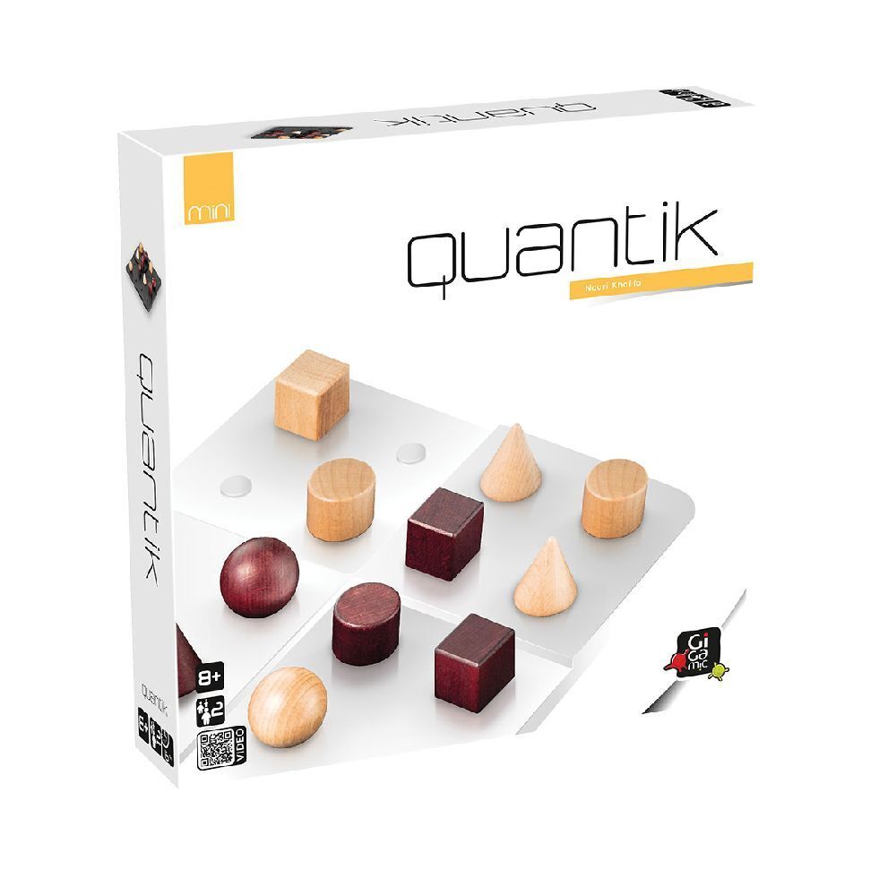 Cover: 3421271322214 | Quantik Mini (Spiel) | Spiel | In Spielebox | Brettspiel | GC161